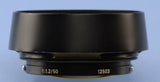 LEICA 11820 50MM NOCTILUX F1.2 LENS +SHADE. RARE THICK RIM EARLY #15th MADE WOW!