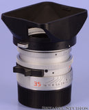 LEICA 35MM SUMMILUX-M F1.4 AA SILVER CHROME ASPHERICAL PROTOTYPE 11873 LENS 1/1 EXTREMELY RARE